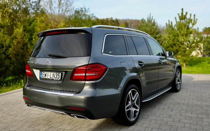 Mercedes-Benz GLS cena 213000 przebieg: 147000, rok produkcji 2017 z Wieluń małe 529